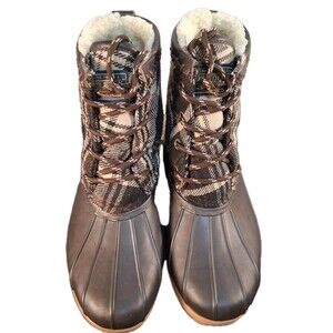 Pendleton WP Insulated Plaid Heritage Duck Winter Snow Boots Women’s Size 5